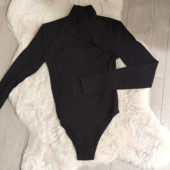 Rachel Parcell | Mockneck Bodysuit - Picture 2 of 4